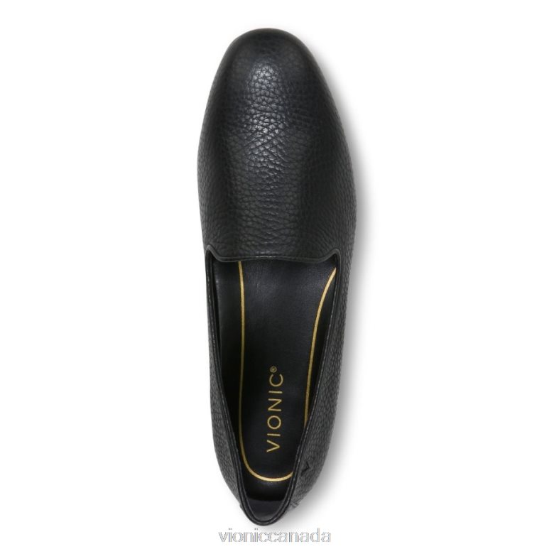 Vionic Willa Slip on Flat 4642661218 Black Tumbled Leather Vionic sneakers