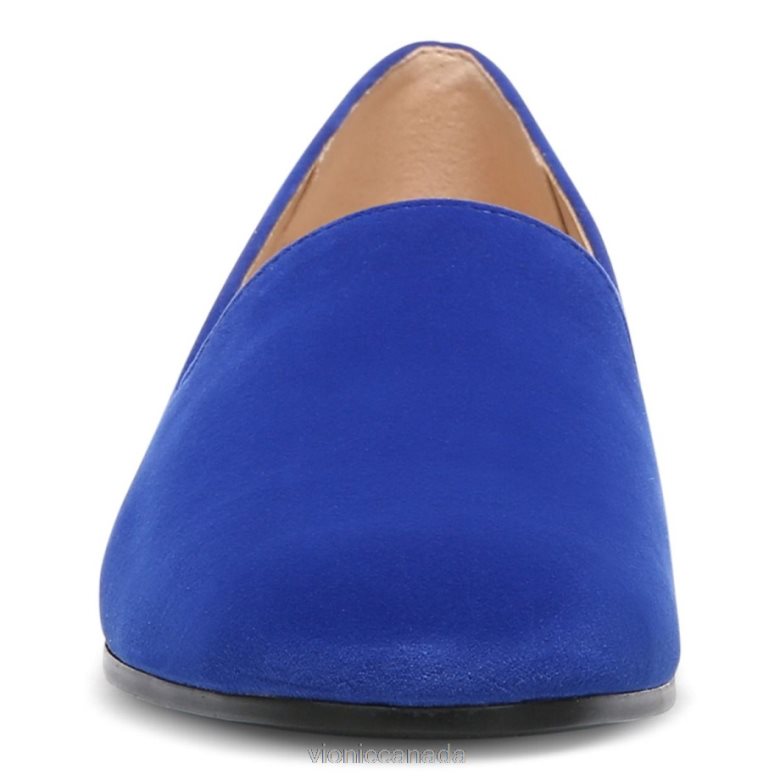 Vionic Willa Slip on Flat 4642661220 Cobalt Velvet Vionic canada sale
