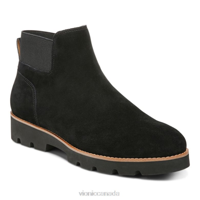 Vionic Brionie Chelsea Boot 464266861 Black Suede Vionic shoes calgary