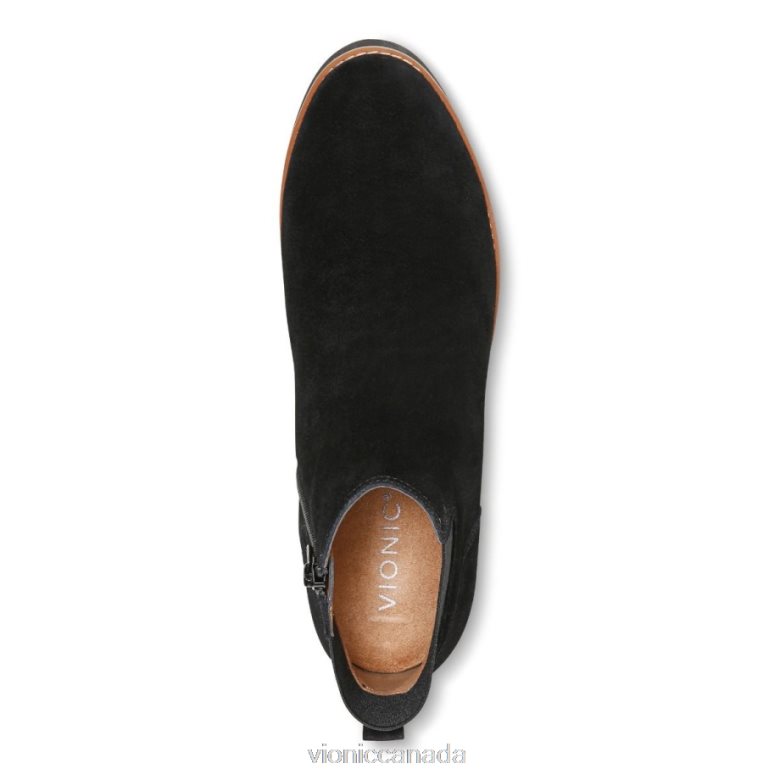 Vionic Brionie Chelsea Boot 464266861 Black Suede Vionic shoes calgary