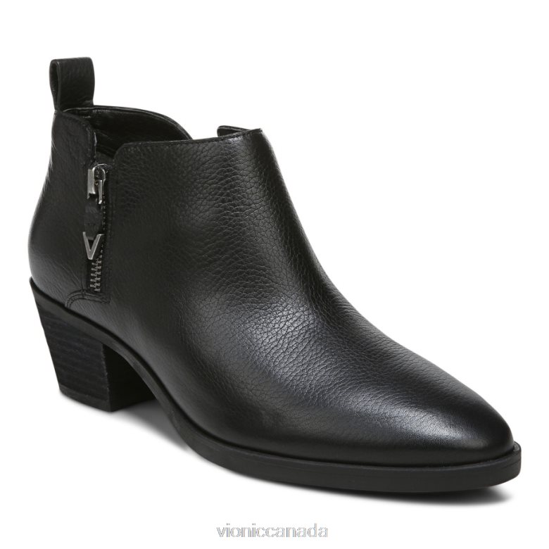 Vionic Cecily Ankle Boot 464266857 Black Leather Vionic canada sale