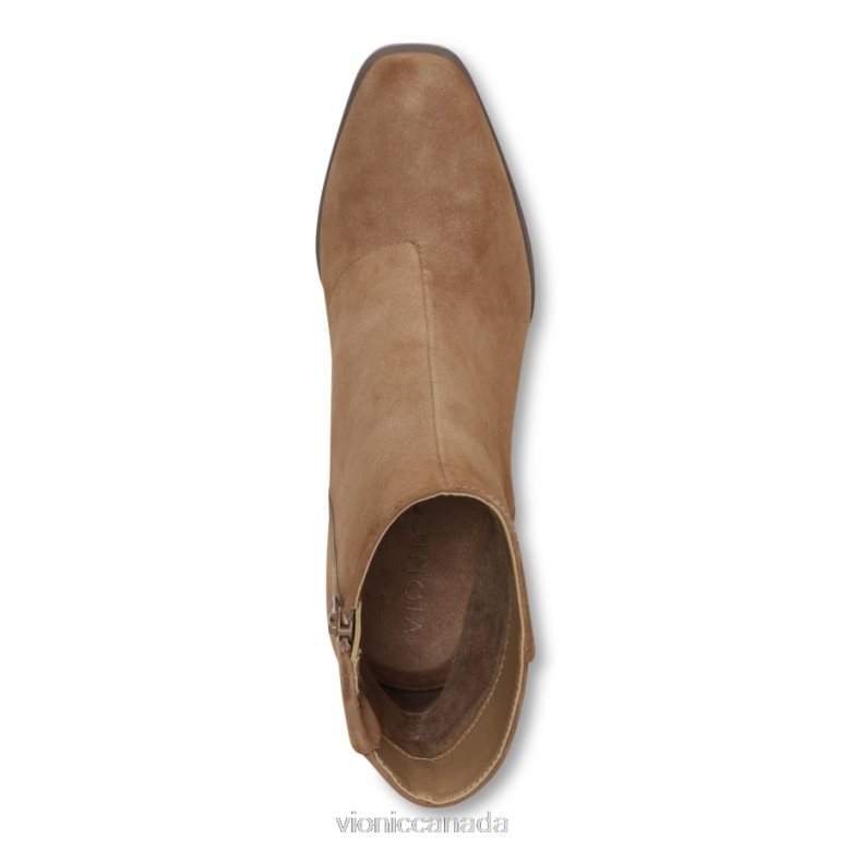 Vionic Harper Ankle Boot 464266851 Toffee Suede Vionic boots canada
