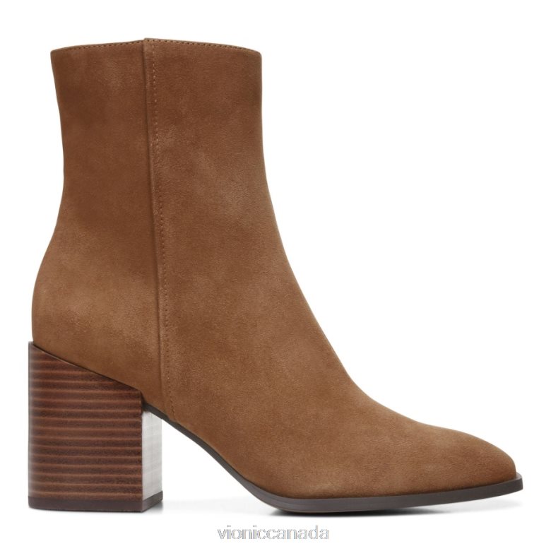 Vionic Harper Ankle Boot 464266851 Toffee Suede Vionic boots canada