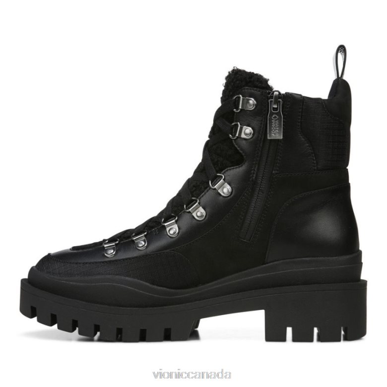 Vionic Jaxen Boot 464266408 Black Leather Shearling Vionic canada sale