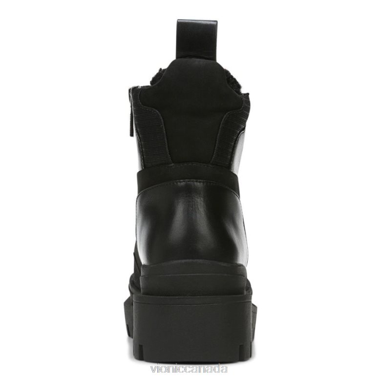 Vionic Jaxen Boot 464266408 Black Leather Shearling Vionic canada sale