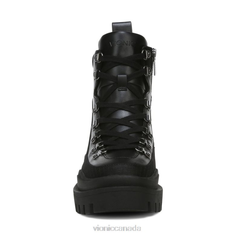 Vionic Jaxen Boot 464266838 Black Leather Textile Vionic sandals canada