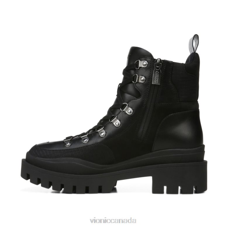 Vionic Jaxen Boot 464266838 Black Leather Textile Vionic sandals canada