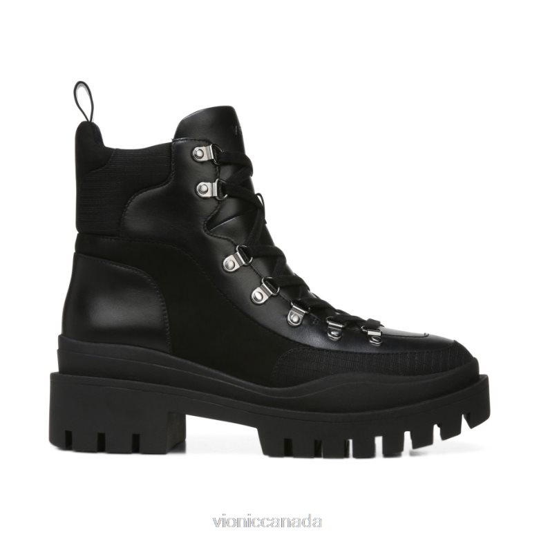 Vionic Jaxen Boot 464266838 Black Leather Textile Vionic sandals canada