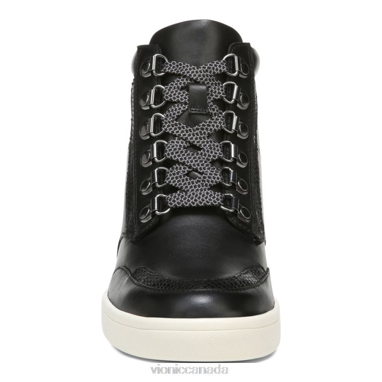 Vionic Jordy High Top 464266871 Black Leather Vionic sneakers