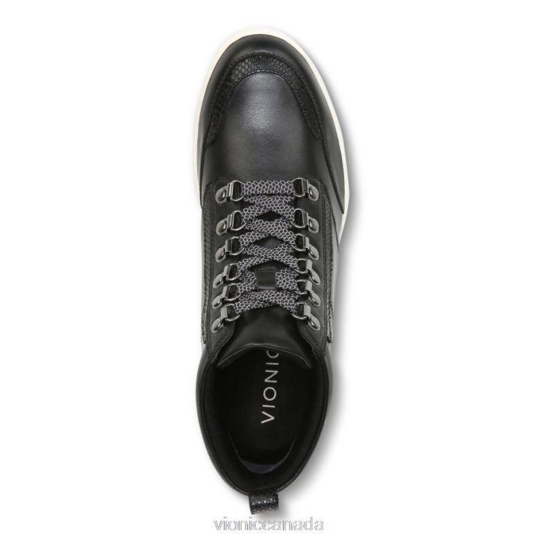 Vionic Jordy High Top 464266871 Black Leather Vionic sneakers