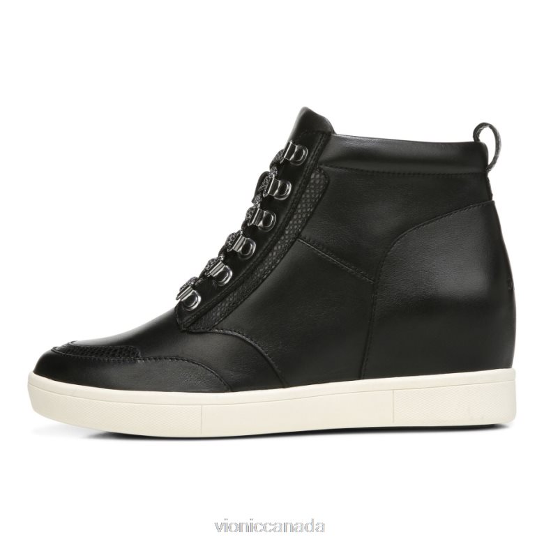 Vionic Jordy High Top 464266871 Black Leather Vionic sneakers