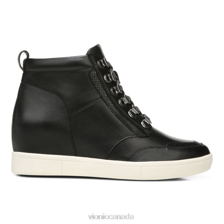 Vionic Jordy High Top 464266871 Black Leather Vionic sneakers