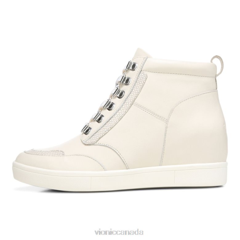 Vionic Jordy High Top 464266872 Cream Leather Vionic canada shoes