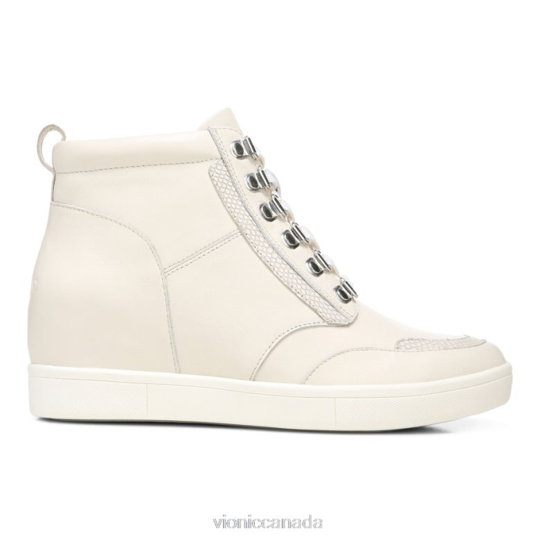 Vionic Jordy High Top 464266872 Cream Leather Vionic canada shoes