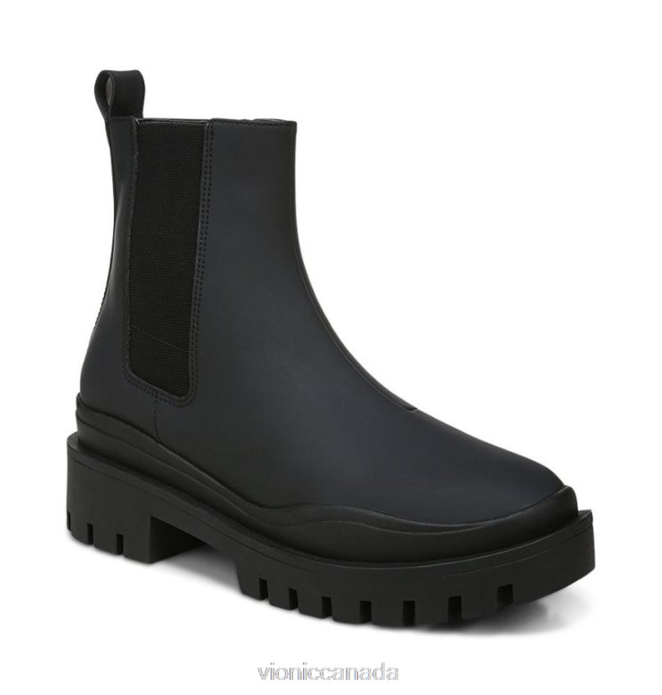 Vionic Karsen Boot 464266427 Black Synthetic Rubber Vionic sneakers
