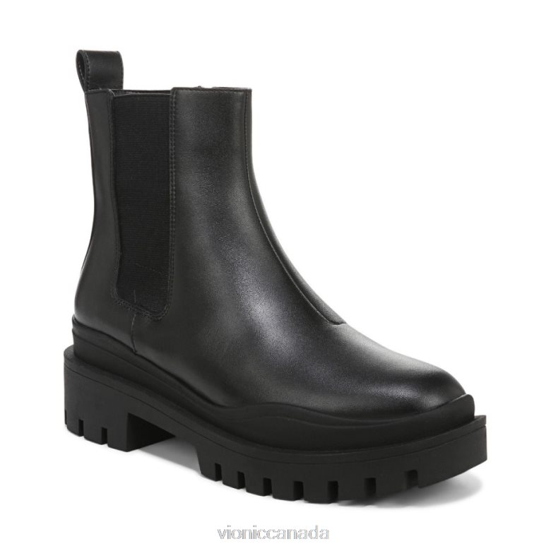 Vionic Karsen Boot 464266843 Black Leather Vionic boots canada