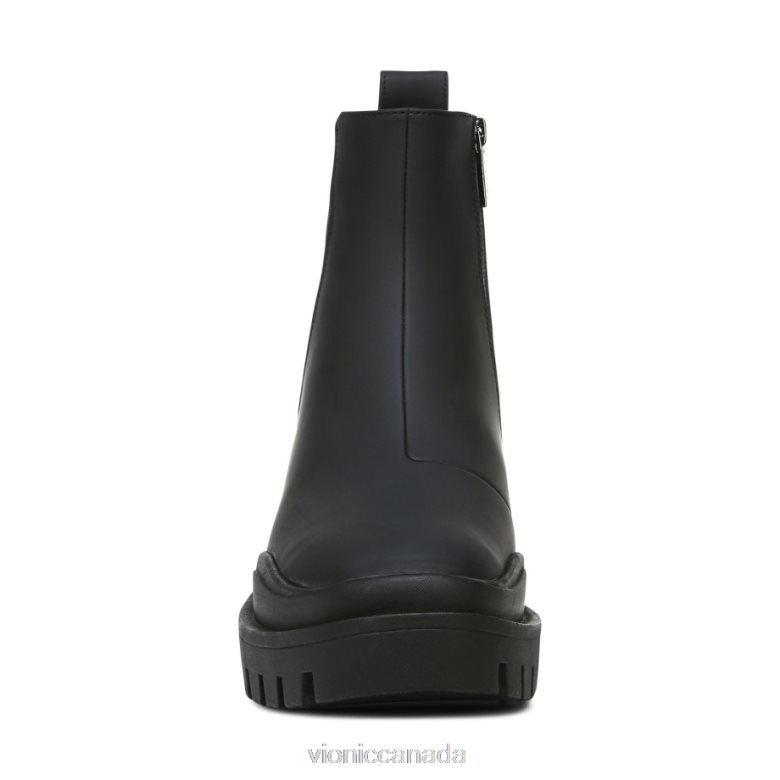 Vionic Karsen Boot 464266845 Black Synthetic Rubber Vionic shoes calgary