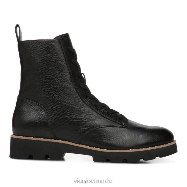 Vionic Lani Lace-up Combat Boot 464266162 Black Vionic canada sale