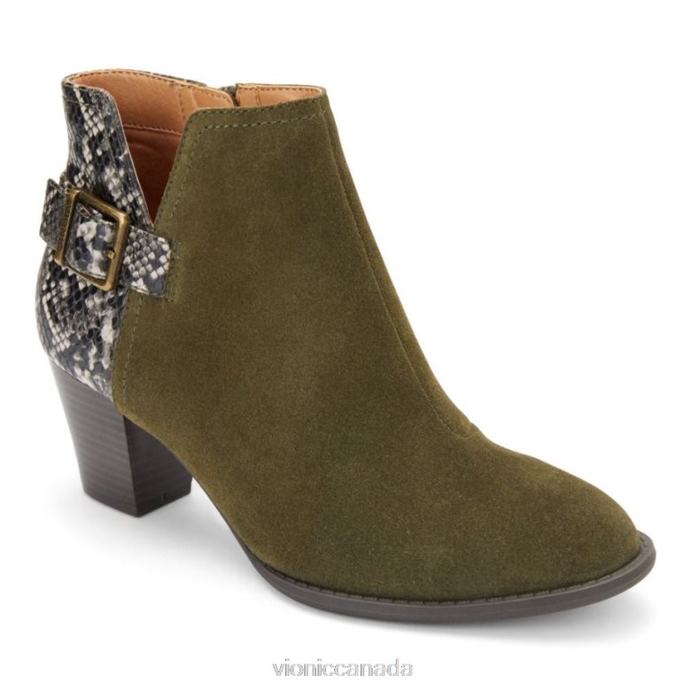Vionic Naomi Ankle Boot 464266205 Olive Vionic canada sale
