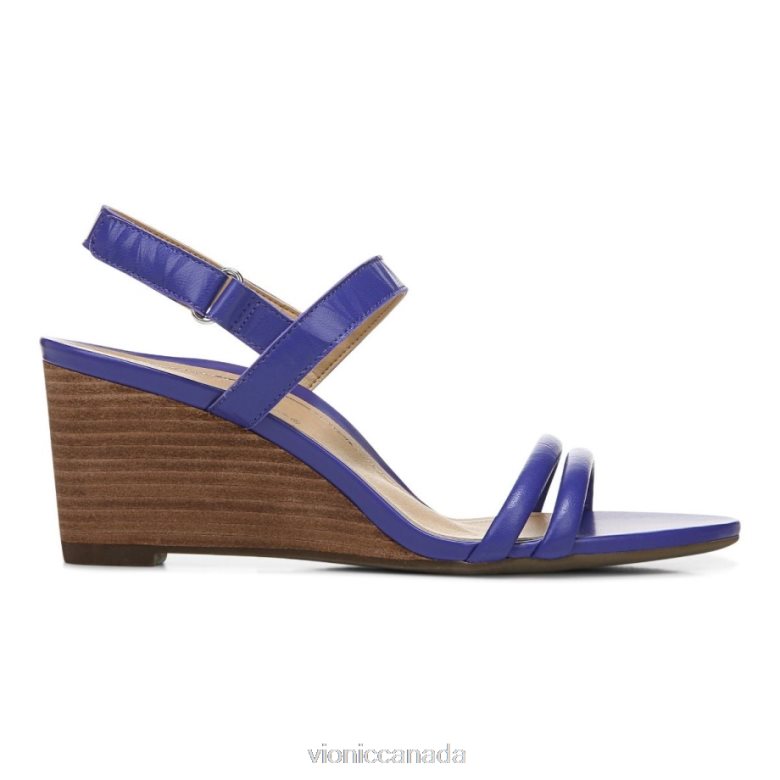 Vionic Emmy Wedge Sandal 464266898 Royal Blue Vionic boots canada