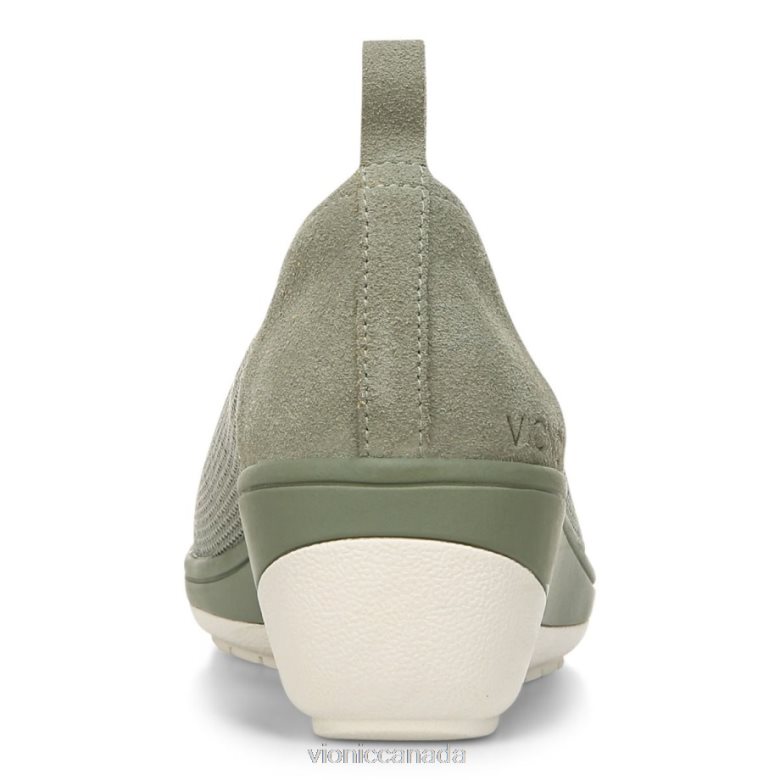 Vionic Jacey Knit Wedge 464266399 Army Green Vionic canada shoes