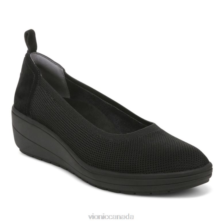 Vionic Jacey Knit Wedge 464266905 Black Vionic canada