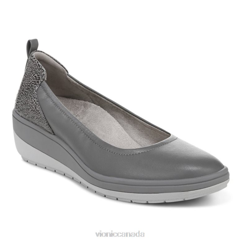Vionic Jacey Wedge 464266908 Charcoal Vionic shoes calgary