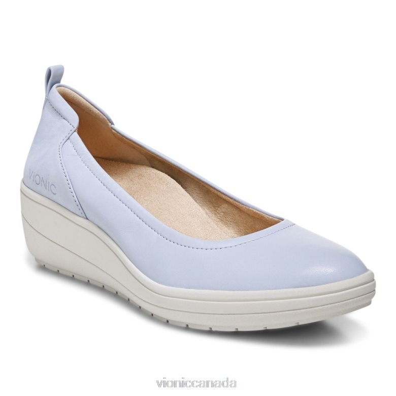 Vionic Jacey Wedge 464266911 Blue Haze Vionic canada shoes