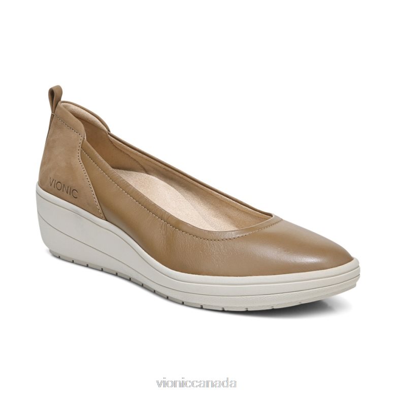 Vionic Jacey Wedge 464266913 Toffee Vionic canada