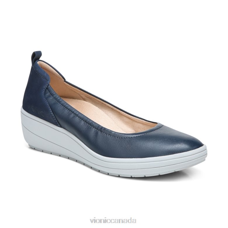 Vionic Jacey Wedge 464266915 Navy Vionic calgary