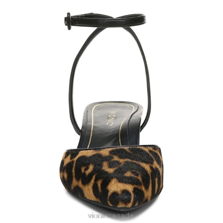 Vionic Jacynda Kitten Heel 464266882 Tan Leopard Vionic boots canada