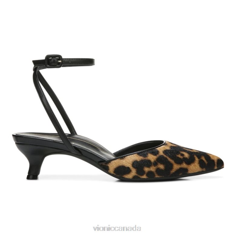 Vionic Jacynda Kitten Heel 464266882 Tan Leopard Vionic boots canada