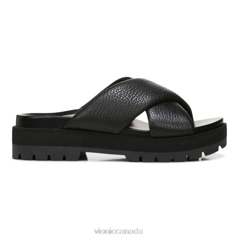 Vionic Vesta Flatform Lug Sandal 464266923 Black Vionic calgary