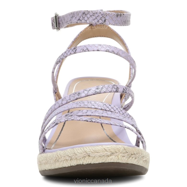 Vionic Ayda Espadrille Wedge Sandal 46426643 Pastel Lilac Vionic canada