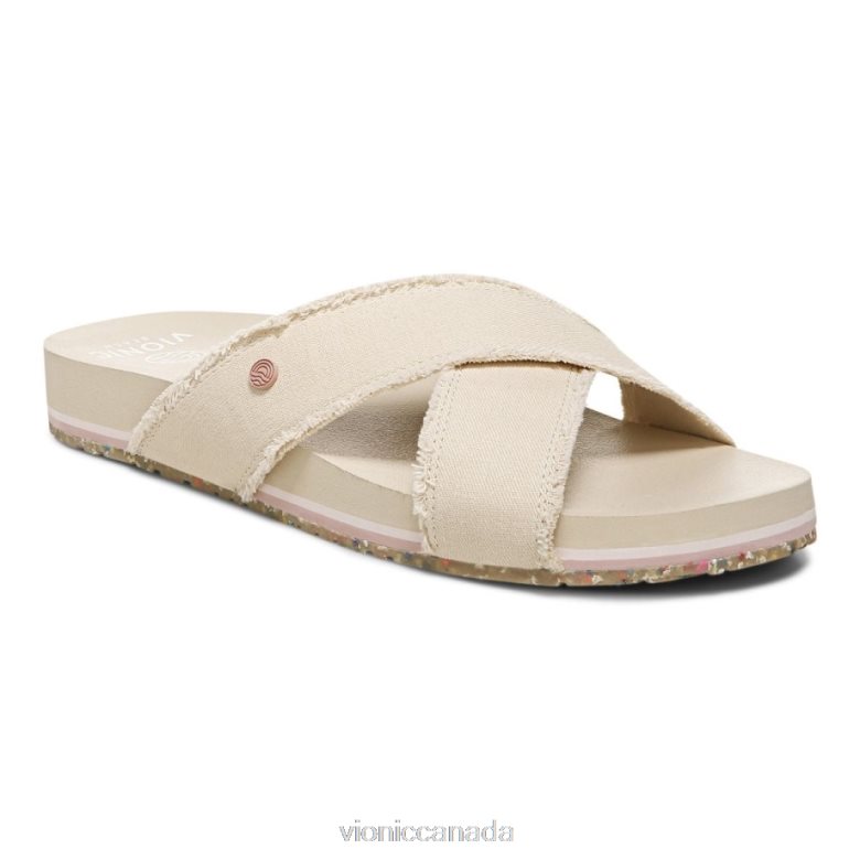 Vionic Beach Panama Sandal 4642661304 Semolina Vionic canada sale