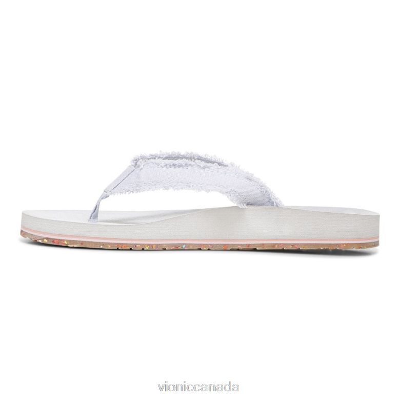 Vionic Beach Unwind Toe Post Sandal 4642661297 Blue Haze Vionic canada