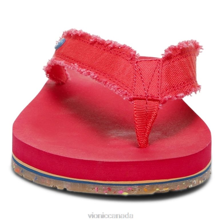 Vionic Beach Unwind Toe Post Sandal 4642661299 Poppy Vionic calgary