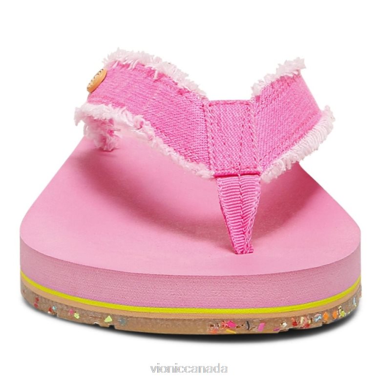 Vionic Beach Unwind Toe Post Sandal 4642661300 Bubblegum Vionic shoes calgary
