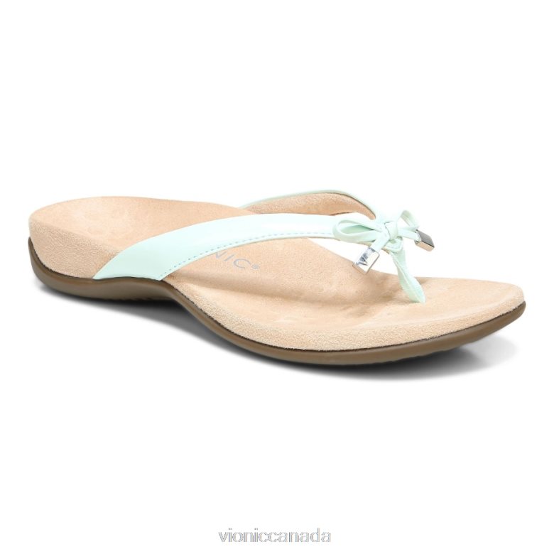 Vionic Bella Toe Post Sandal 4642661337 Seafoam Vionic canada