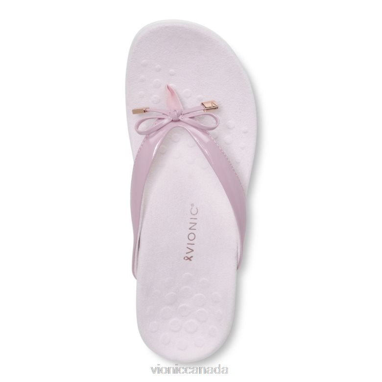 Vionic Bella Toe Post Sandal 4642661339 Cameo Pink Vionic calgary