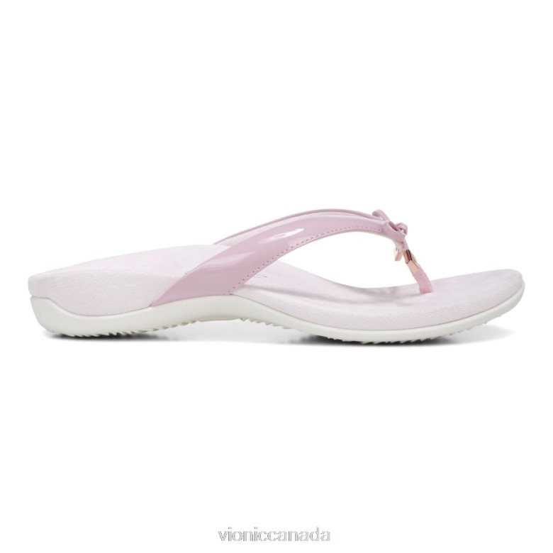 Vionic Bella Toe Post Sandal 4642661339 Cameo Pink Vionic calgary