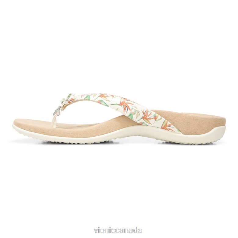 Vionic Bella Toe Post Sandal 4642661340 Marshmallow Vionic shoes calgary