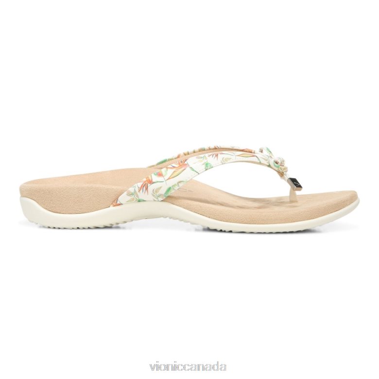 Vionic Bella Toe Post Sandal 4642661340 Marshmallow Vionic shoes calgary