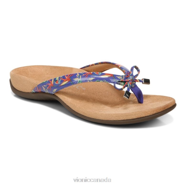 Vionic Bella Toe Post Sandal 4642661342 Royal Blue Vionic sneakers