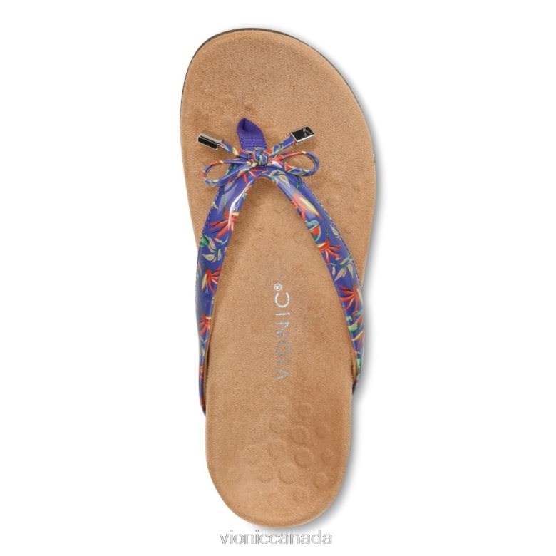 Vionic Bella Toe Post Sandal 4642661342 Royal Blue Vionic sneakers