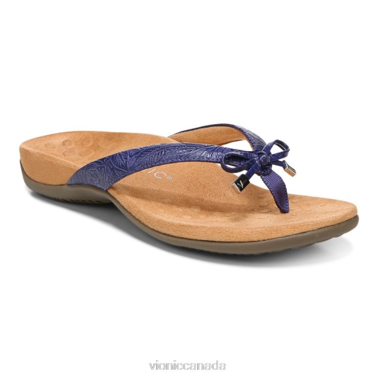Vionic Bella Toe Post Sandal 4642661352 Blue Ribbon Vionic canada sale