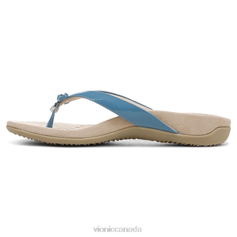 Vionic Bella Toe Post Sandal 4642661357 Larkspur Vionic sandals canada