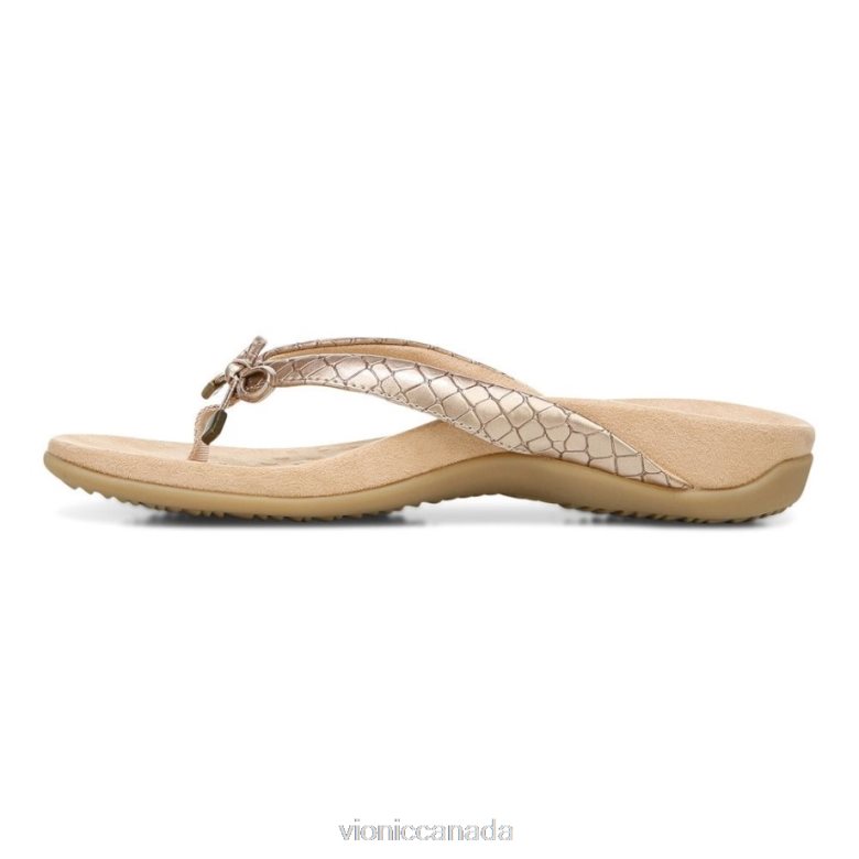 Vionic Bella Toe Post Sandal 464266293 Rose Vionic sandals canada