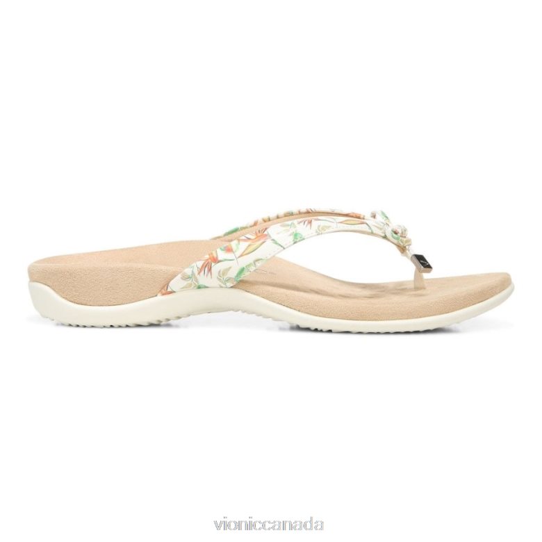 Vionic Bella Toe Post Sandal 464266296 Tropical Marshmallow Vionic canada sale