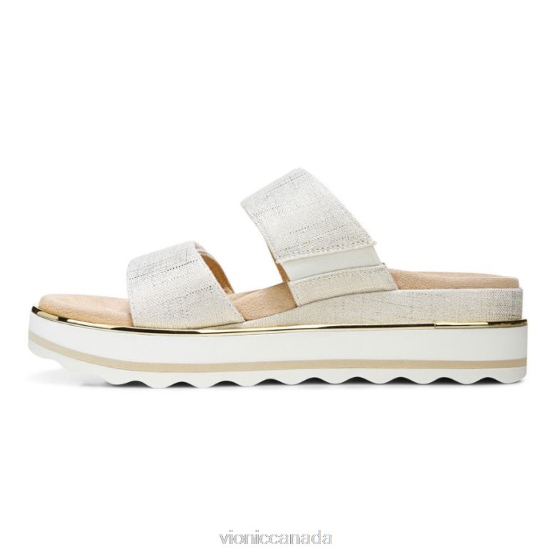 Vionic Brandie Flatform Sandal 464266303 Marshmallow Vionic boots canada